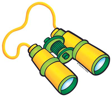 Clip art and images. Binoculars clipart printable