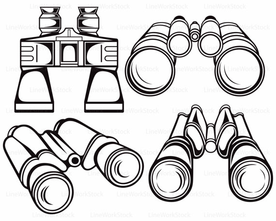 Svg this is a. Binoculars clipart silhouette