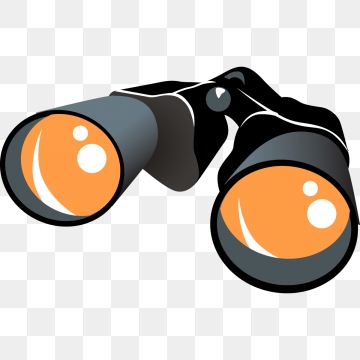 Png psd and with. Binoculars clipart vector