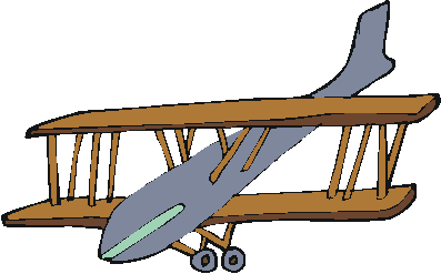 biplane clipart first airplane