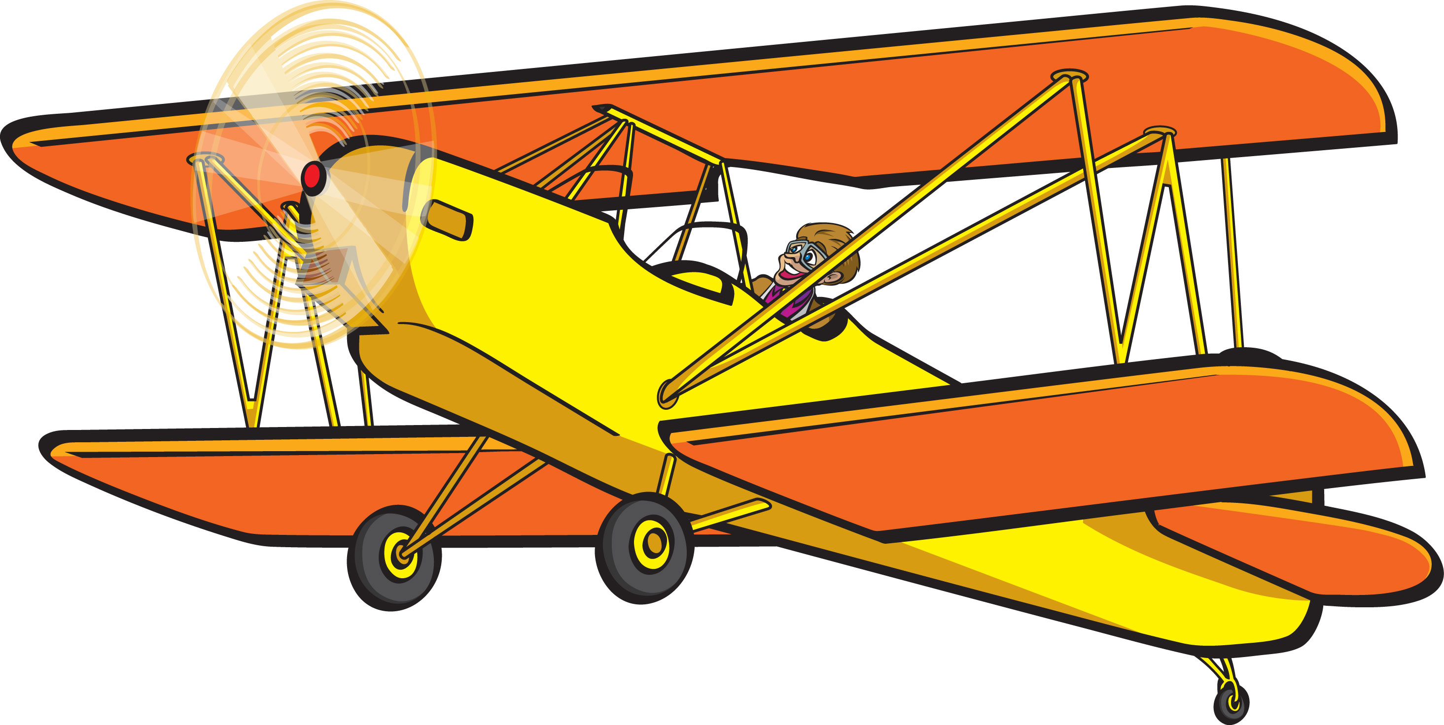 Biplane clipart old fashioned. Free airplane cliparts download
