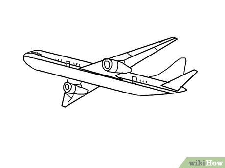Biplane clipart sketch.  ways to draw