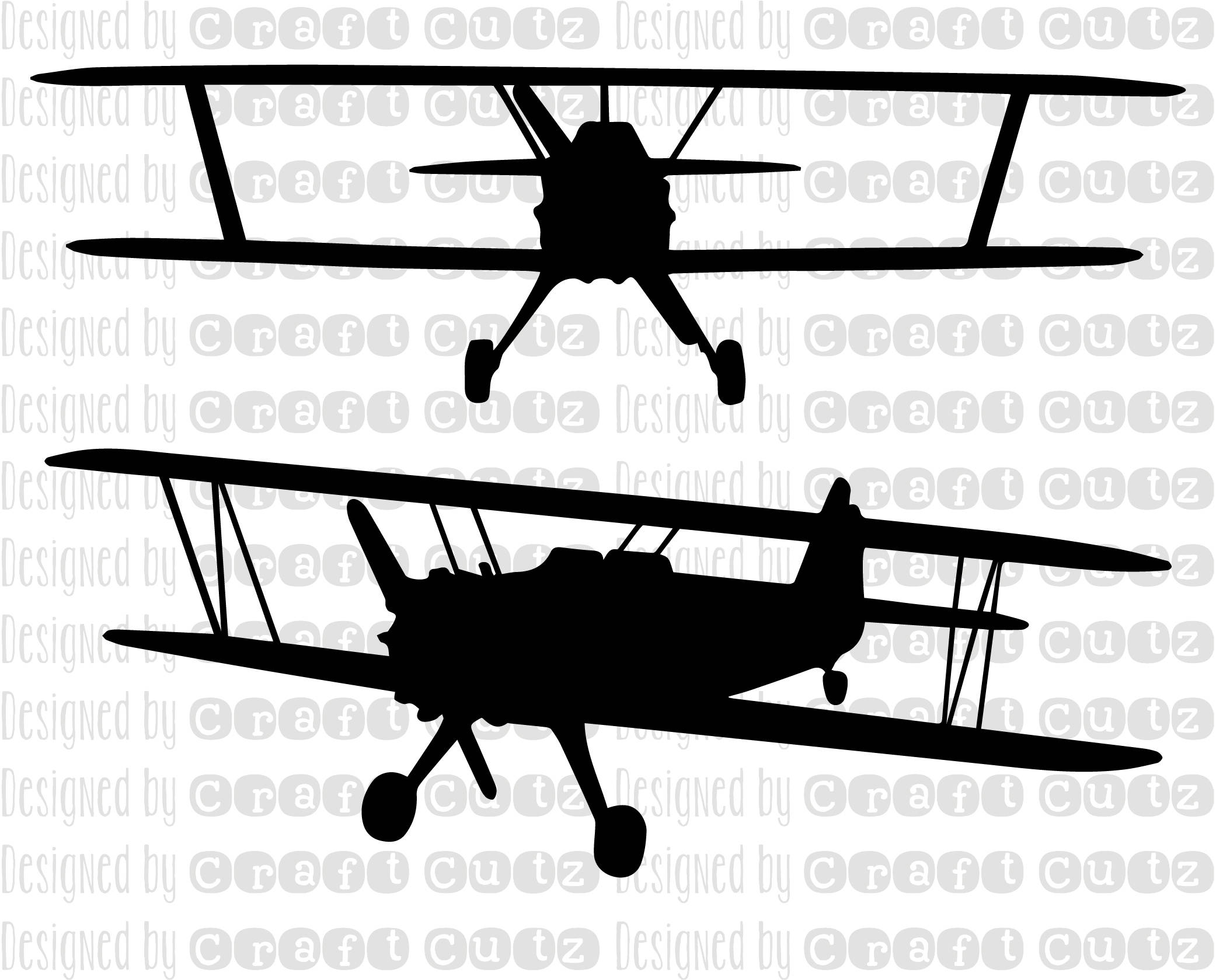 biplane clipart svg