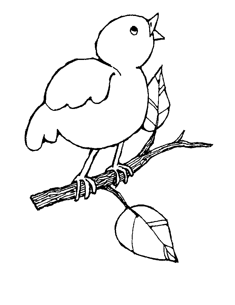 clipart birds black and white