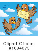 bird clipart mail
