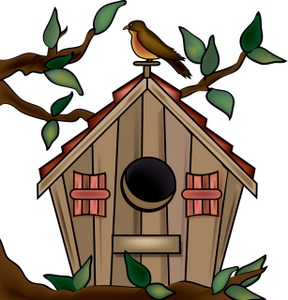 birdhouse clipart clip art