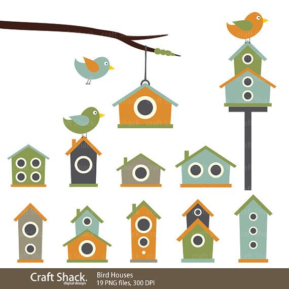  best bird house. Birdhouse clipart craft