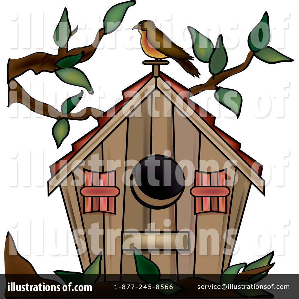 birdhouse clipart feed the bird