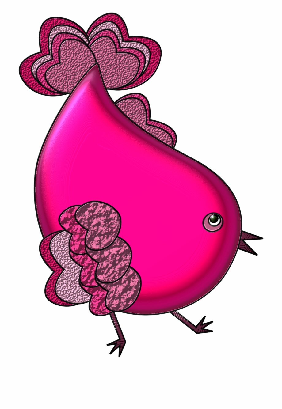 birdhouse clipart pink