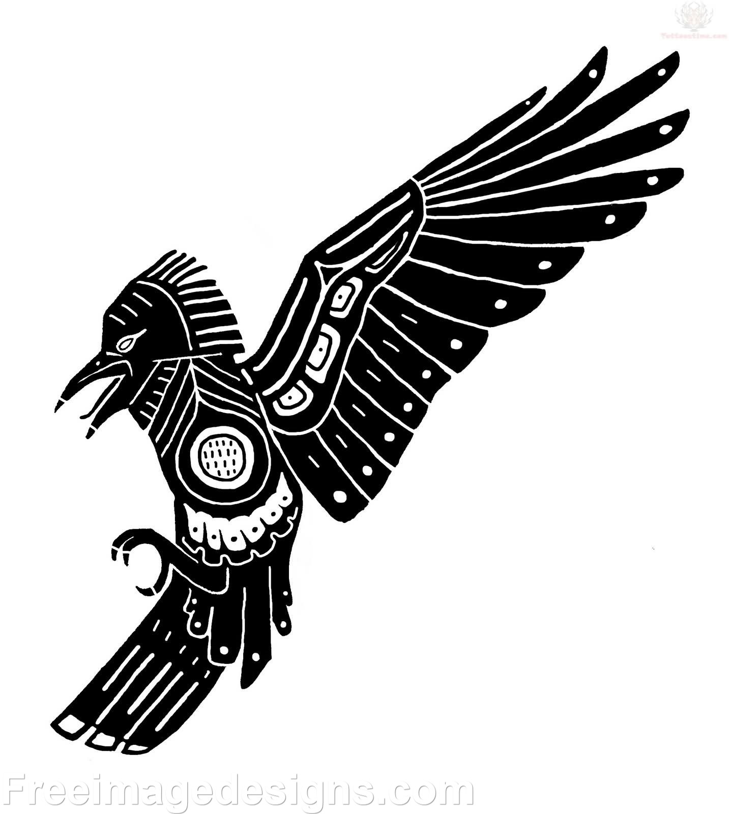 birds clipart aztec