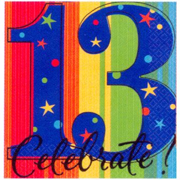 Number image teenager happy. Birthday clipart 13th