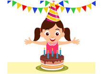 Birthday clipart. Free clip art pictures