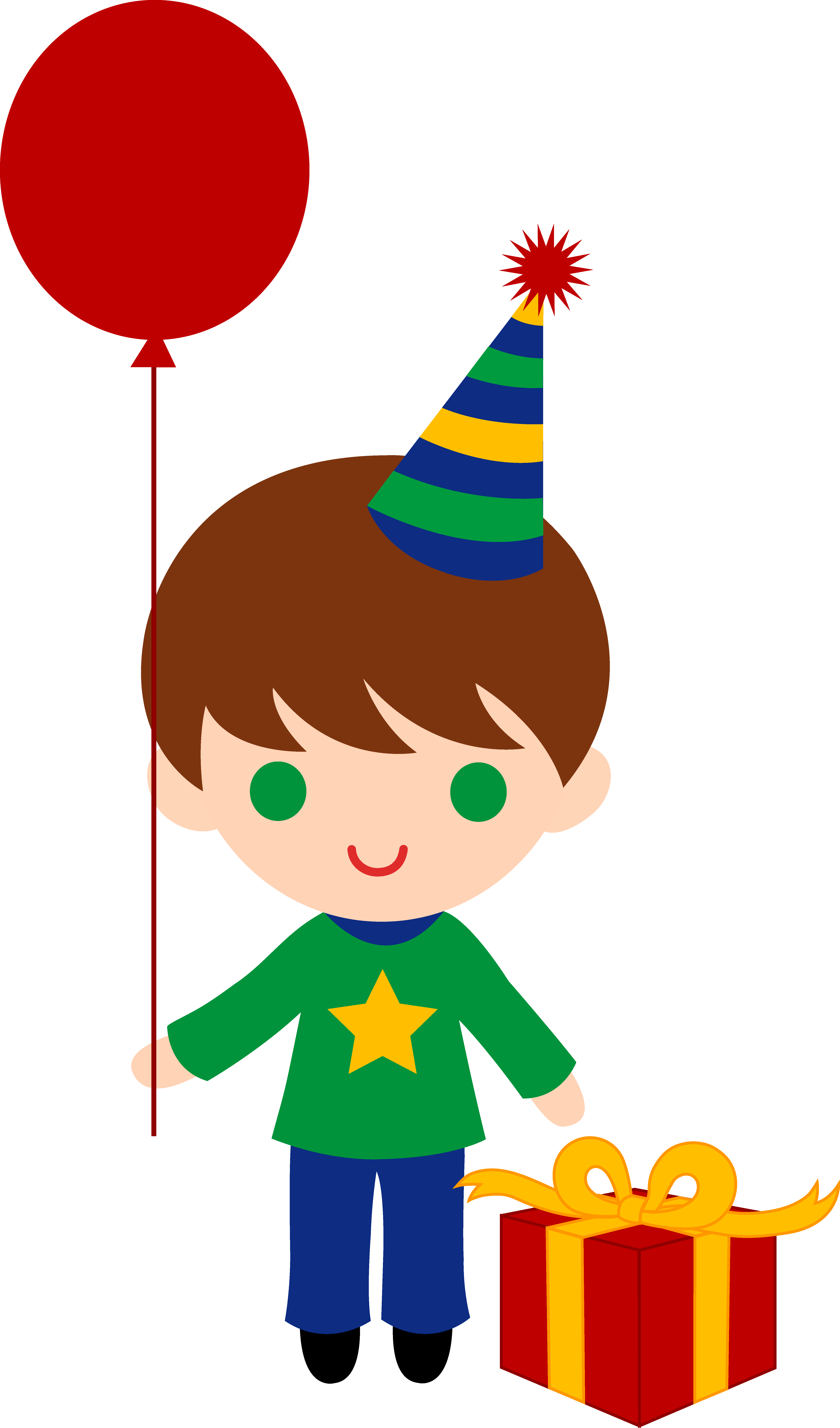 Little boy birthday . Gate clipart animated