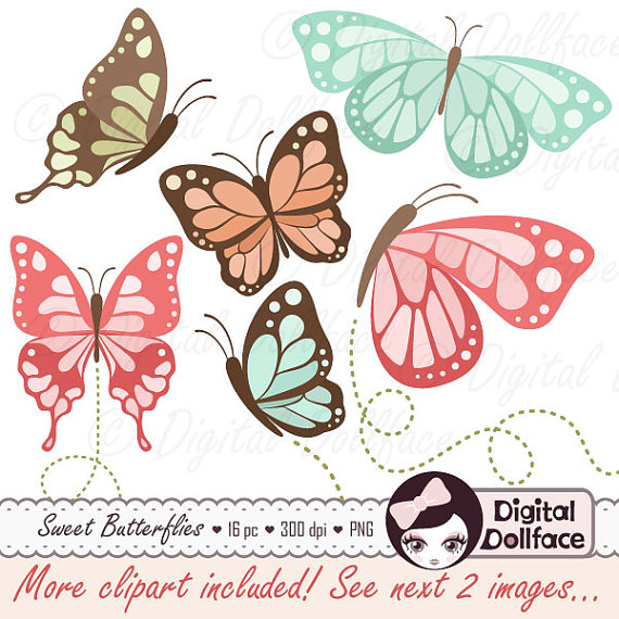 Birthday clipart butterfly. Party decor clip art