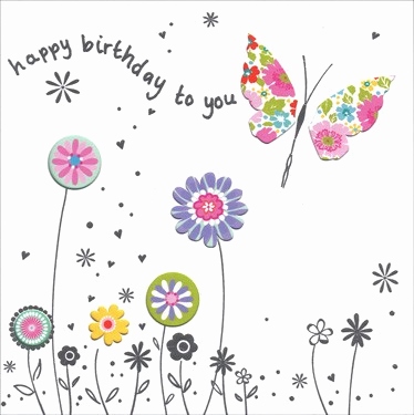 Happy wishes best of. Birthday clipart butterfly