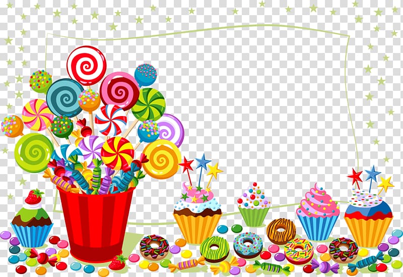 birthday clipart candy