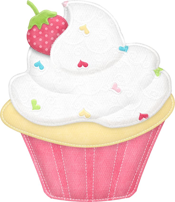 birthday clipart cupcake