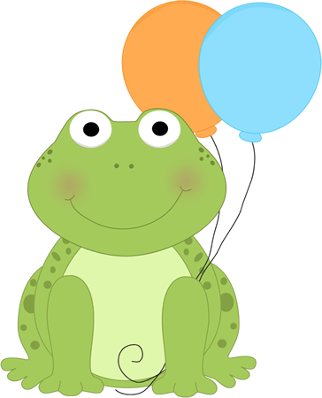 Birthday frog