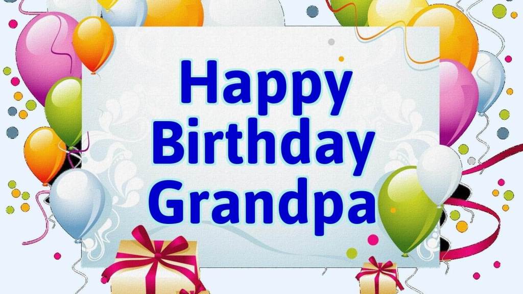 birthday clipart grandfather