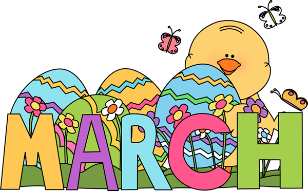 Clip art for each. March clipart