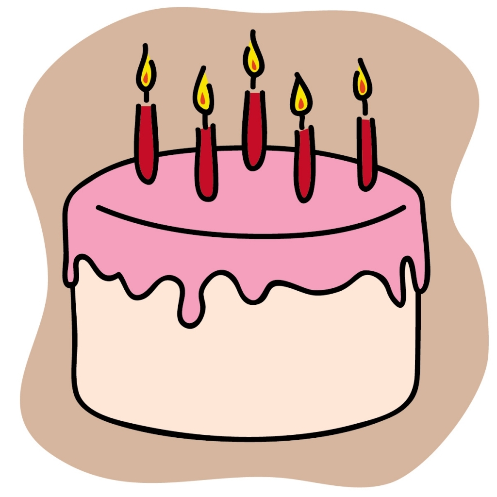 Birthday drawing at getdrawings. Cake clipart simple