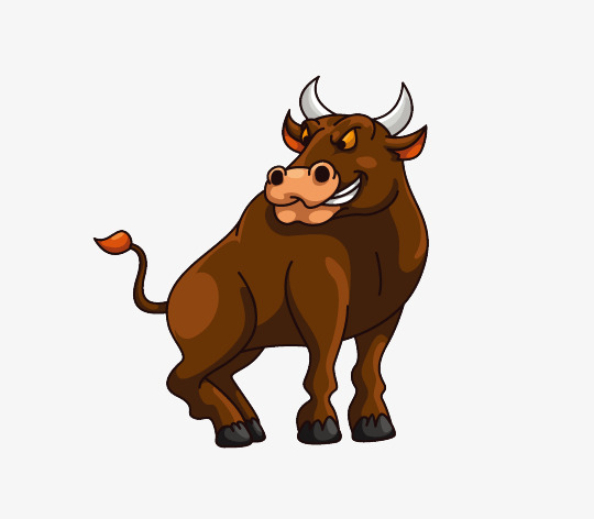 bison clipart cartoon