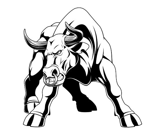 bull clipart buffalo
