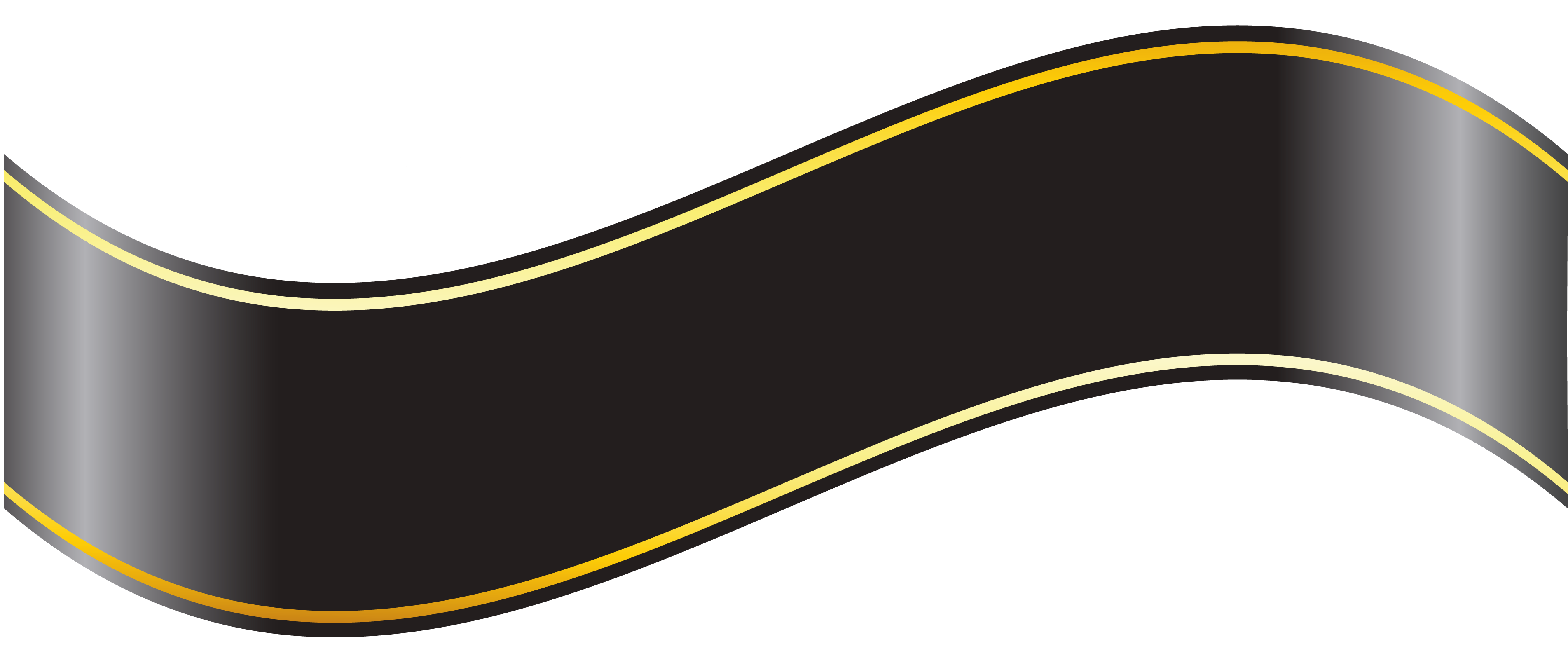 black clipart banner