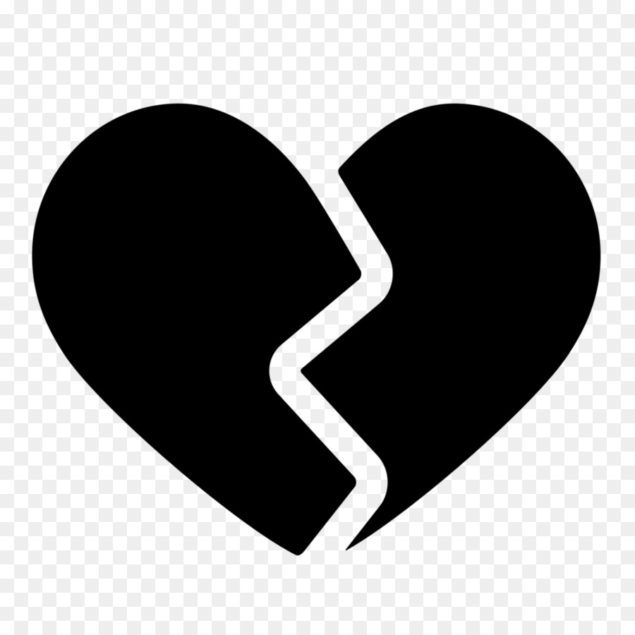 Black clipart broken heart. Computer icons symbol clip