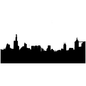 Black clipart skyline. Free cliparts download clip