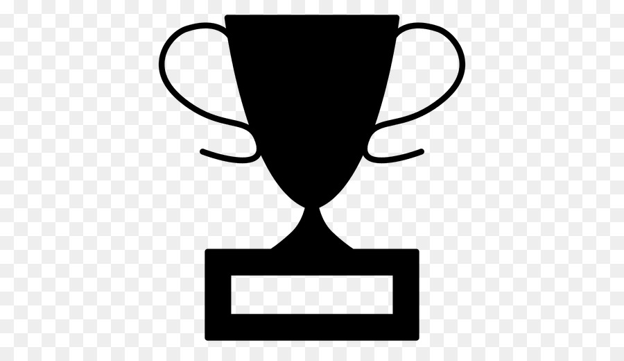 Black clipart trophy. Three dimensional space clip
