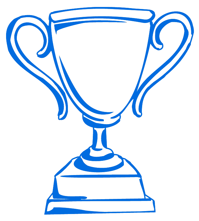 Irmo company professional engravers. White clipart trophy