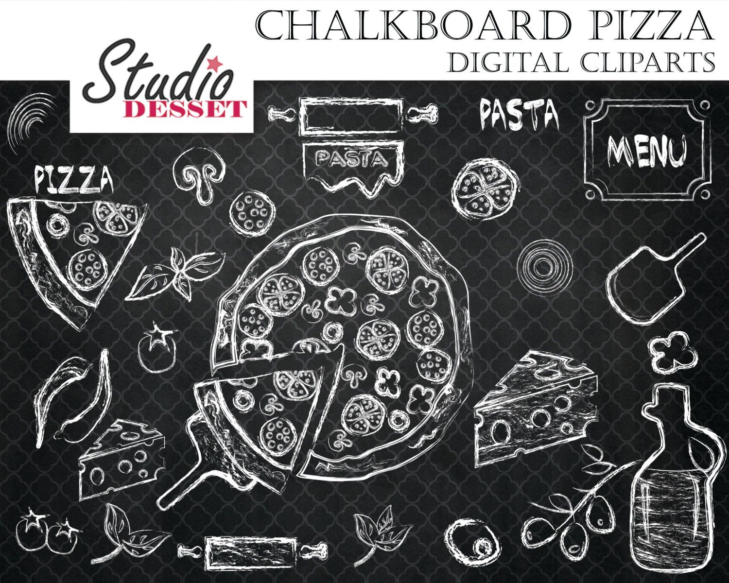 blackboard clipart pizarra