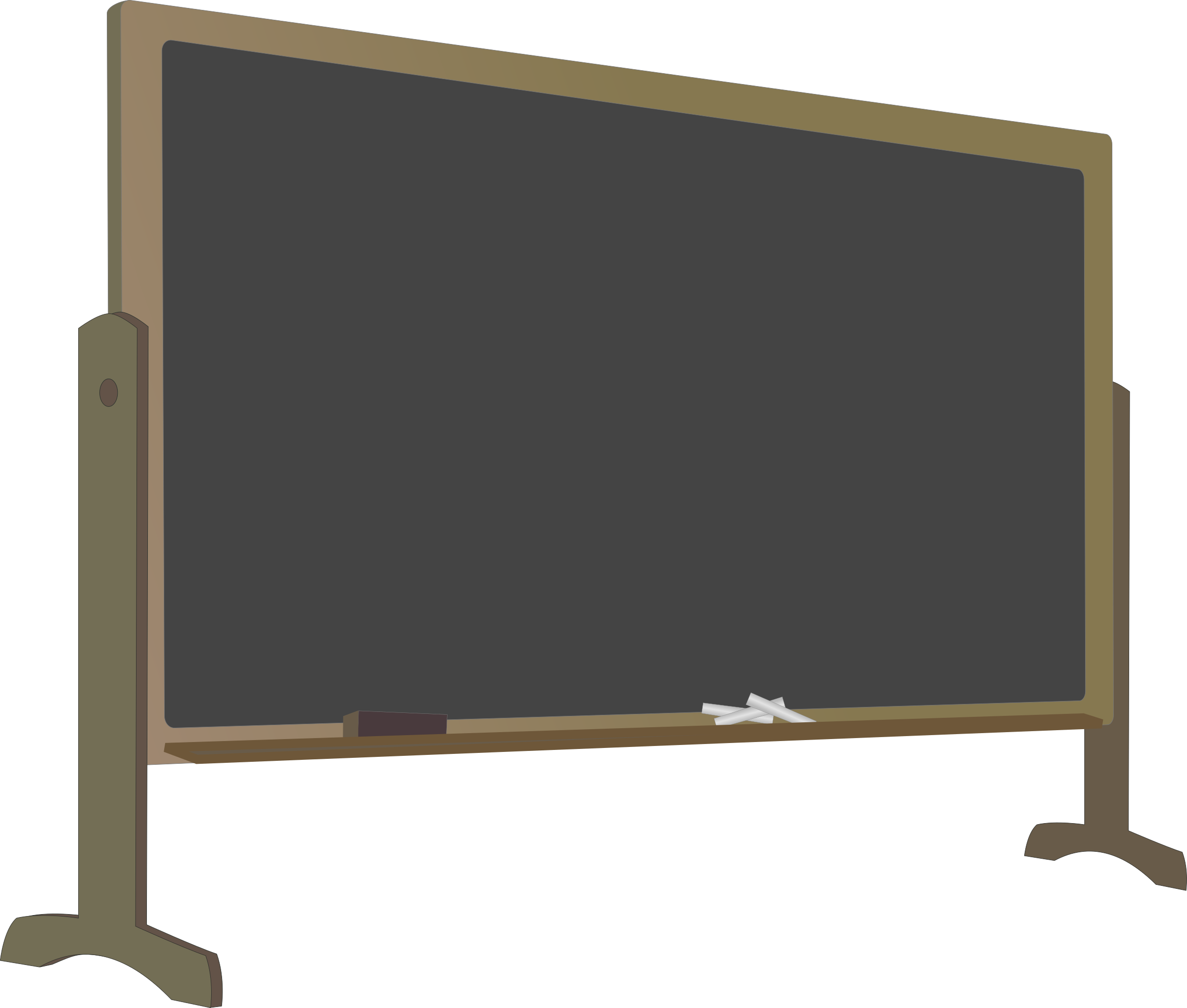 blackboard clipart stand clipart