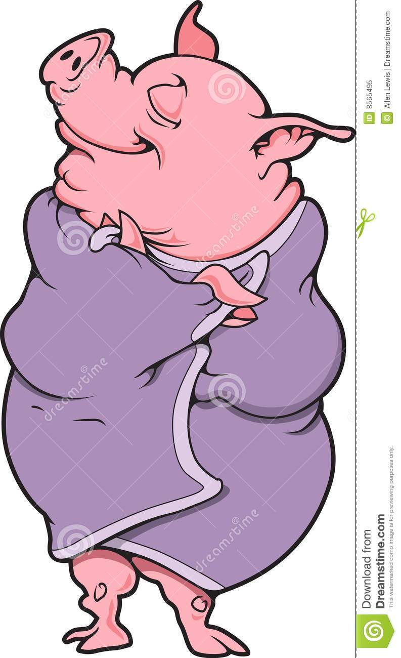Pigs in a . Blanket clipart animated