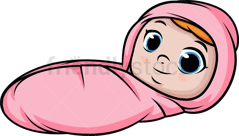blanket clipart baby girl