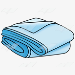 blanket clipart blue blanket