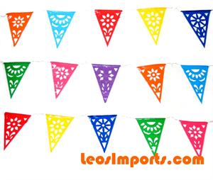 Mexican party flags decorations. Blanket clipart fiesta