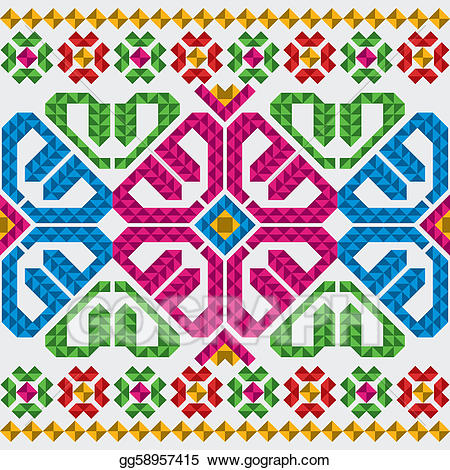 blanket clipart traditional