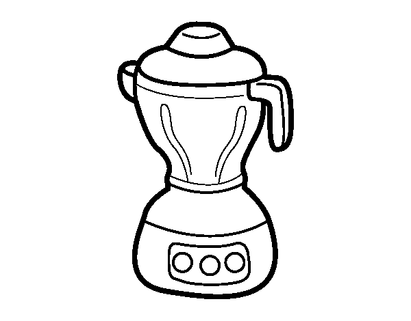 Blender clipart coloring page. Drawing at getdrawings com