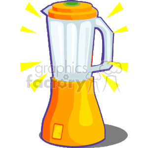 Blender clipart juice blender. Royalty free yellow kitchen