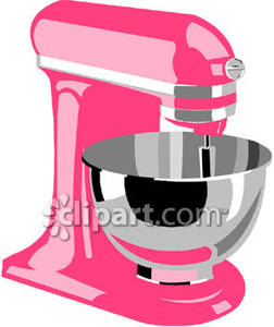 A large pink electric. Blender clipart small appliance