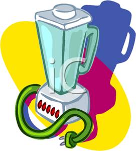 A neon colored . Blender clipart smoothie maker