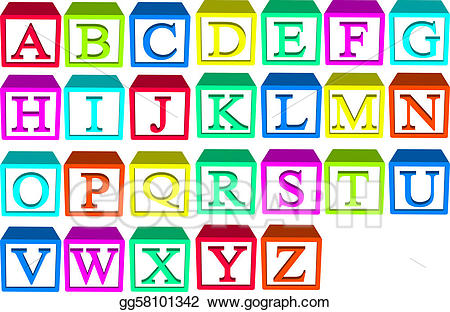 block clipart alphabet