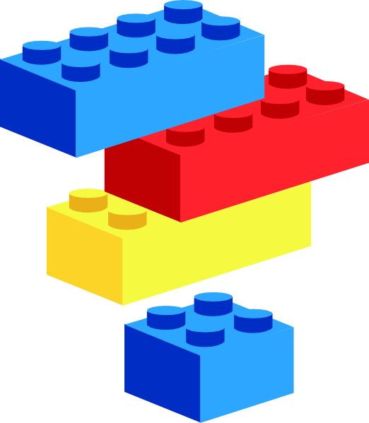 play clipart building block