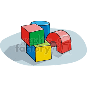 Building blocks royalty free. Block clipart cartoon