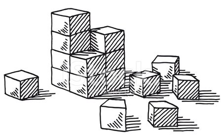 blocks clipart drawing
