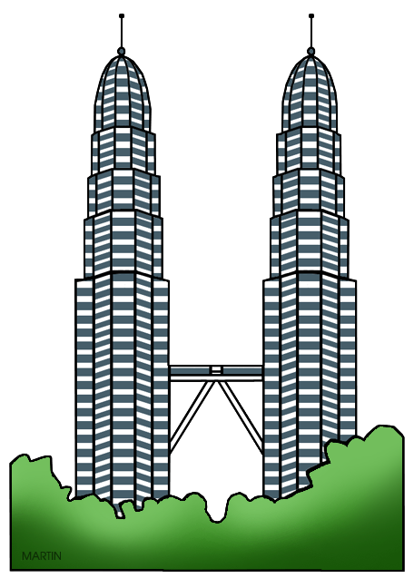 block clipart towers