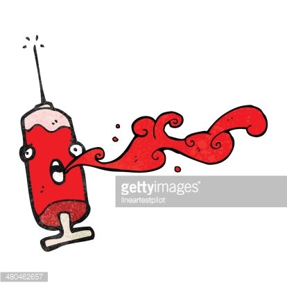 Blood clipart cartoon. Syringe premium clipartlogo com