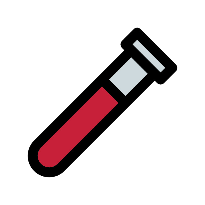 Test copper . Blood clipart lab draw